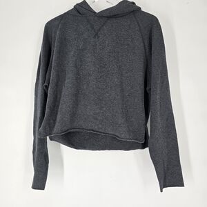 Lululemon Athletica Please Me Pullover in Heathered Black Size 8 W3656S